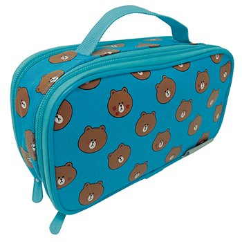 CARTUCHERA LINE FRIENDS DOBLE CIERRE