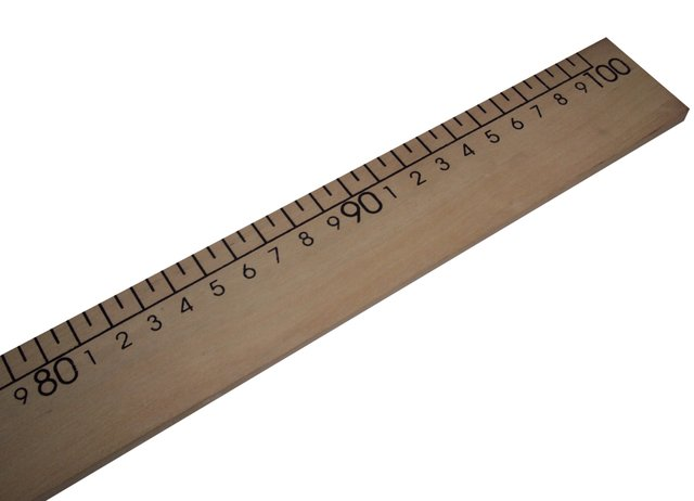 Regla Madera 100 Cm Sin Lustrar