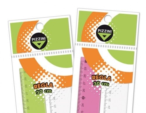 Regla Pizzini X 30 Cm Blister