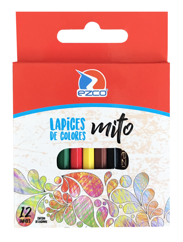 Pinturitas Ezco X 12 Cortas Mito