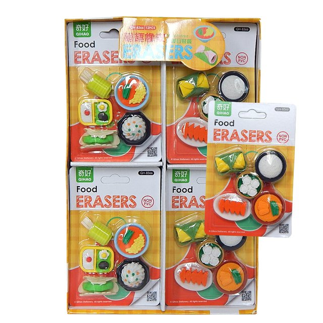 Goma Comidas En Blister