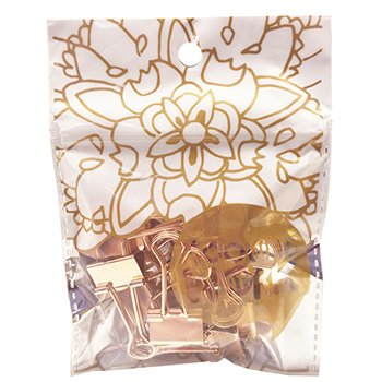 Aprietapapel Golden Rose 19 Mm X 12 unidades