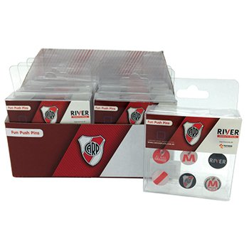 Chinche Mooving Push Pins X 9 River