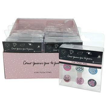 Chinche Mooving Push Pins X 9 Como Quieres Que Te Quiera