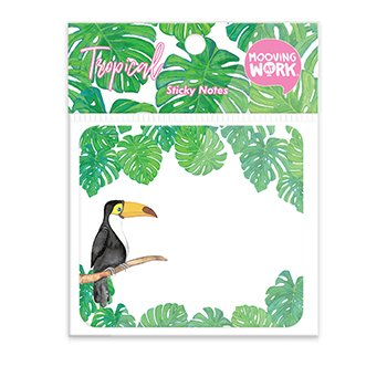 Notas Adhesivas Tropical 45 X 50 Mm X 20 Hjs.
