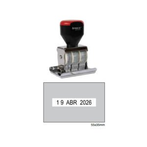 Sello Fechador Manual Placa Rectangular Traxx