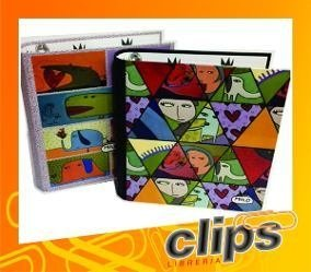 Carpeta Milo Lockett 3 X 40 Cartone