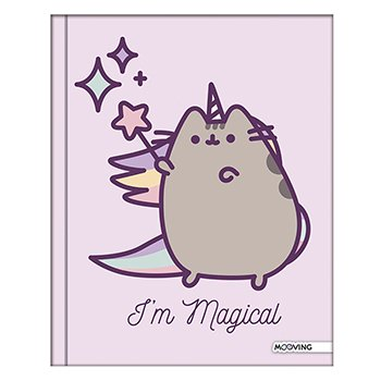 Cuaderno Pusheen 19.5 X 24 T/D 48 Hjs Abc