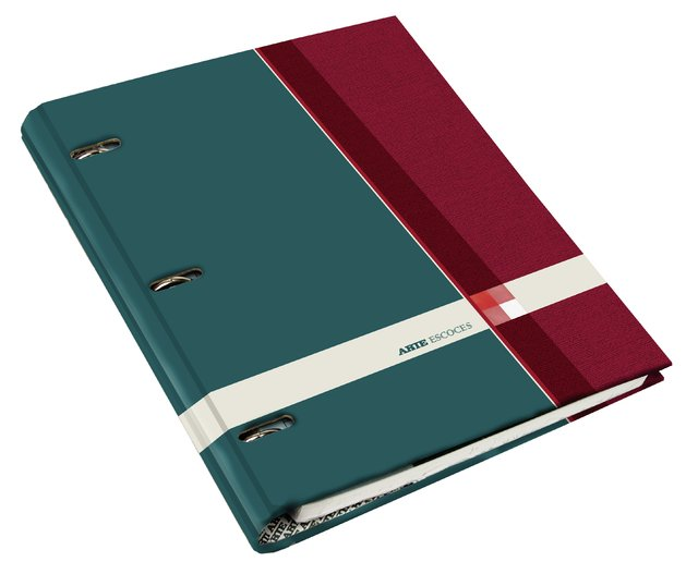 Cuaderno Arte Escoses Con Aro A4 X 120 HOJAS