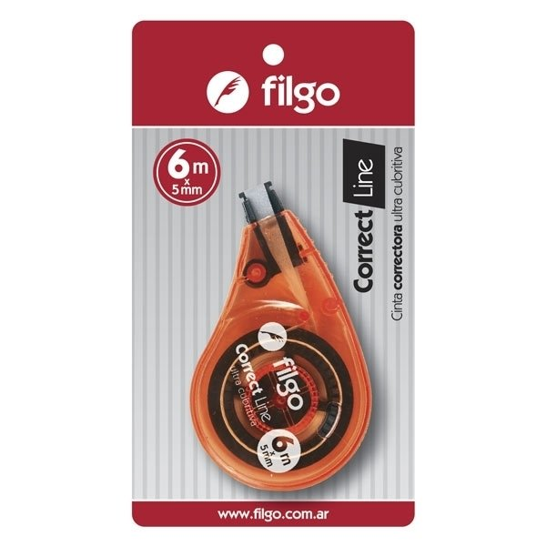 Corrector En Cinta Filgo Line X 6 M