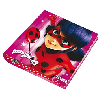 Carpeta Miraculous 3 X 40 Cartone Original