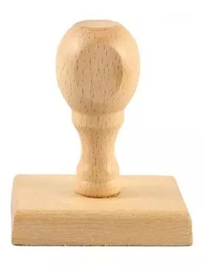 Sello Madera 40 X 80 Mm