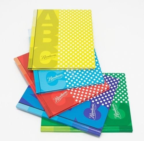 Cuaderno Rivadavia Abc 19 X 23 Lunares X 48 Rayado