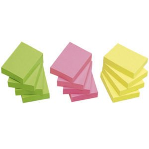 Notas Adhesivas Fluo 50X40 X 100 X 12 Unidades