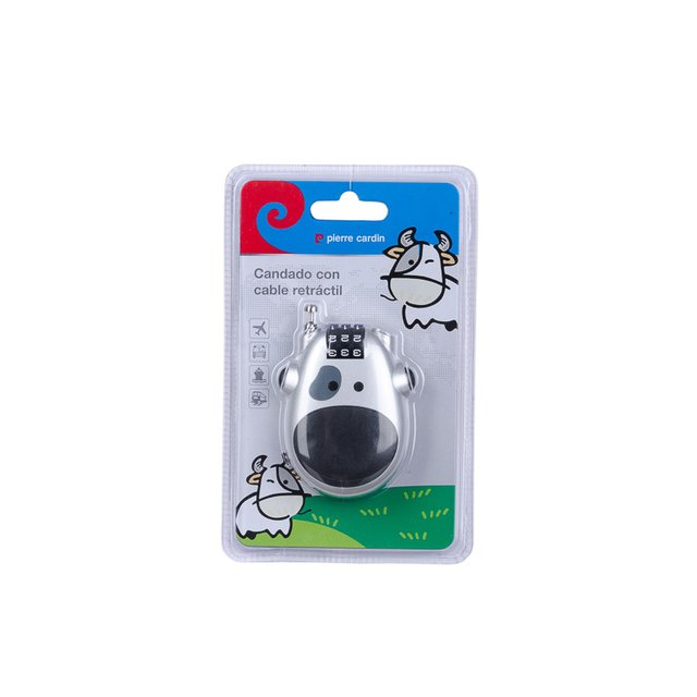 Candado Pierre Cardin Vaca Con Cable 61.7524