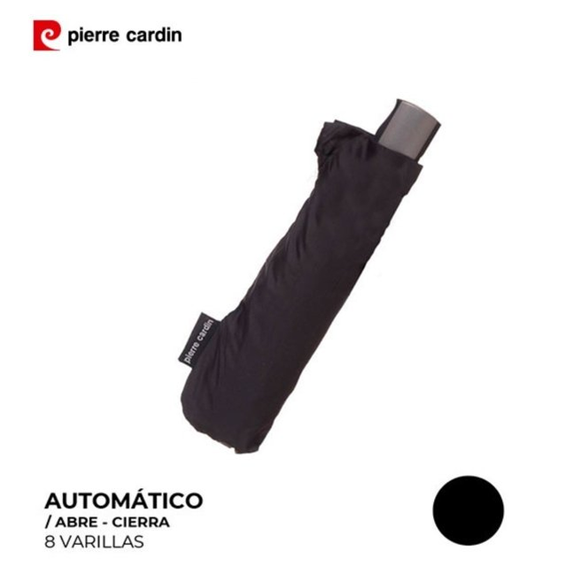 Paraguas Hombre Corto Pierre Cardin 21" Negro