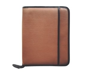 Agenda Edcan Nº6 612 F Simil Cuero Cierre Con Bolsillo Exterior
