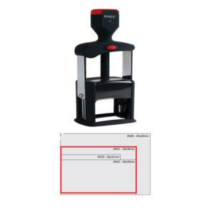 Sello Automatico 38 X 58 Placa Rectangular Jf665 Con Texto