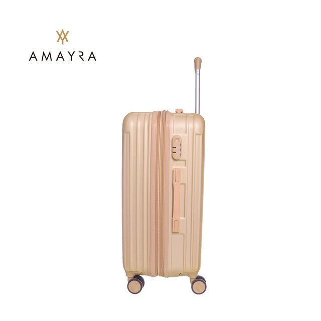 Valija Amayra Rigida Dorada 20" Cabina