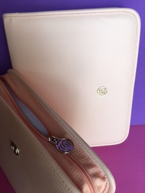 Agenda Edcan Nº8 812 P Simil Cuero Pastel Y Cierre
