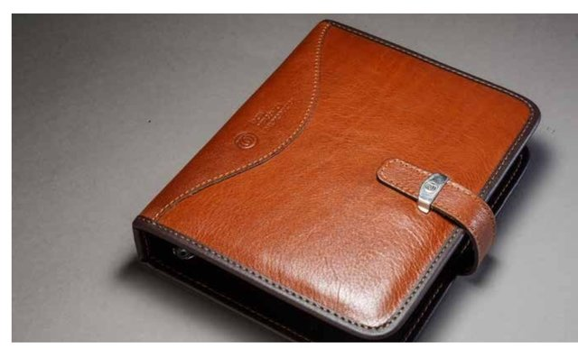 Agenda Edcan Nº8 821/823/825/829 Lomo Cuero Con Pasador Cuero