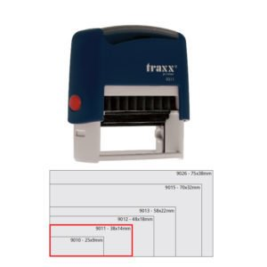 Sello Automatico 15 X 40 Traxx 9011 Con Texto