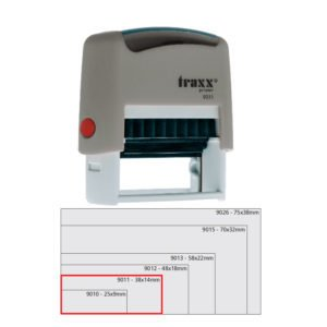 Sello Automatico 15 X 40 Traxx 9011 Con Texto