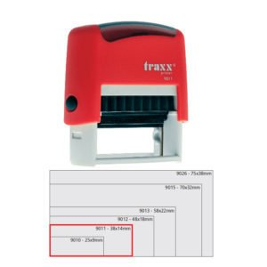 Sello Automatico 15 X 40 Traxx 9011 Con Texto