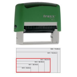 Sello Automatico 22 X 58 Traxx 9013 Con Texto