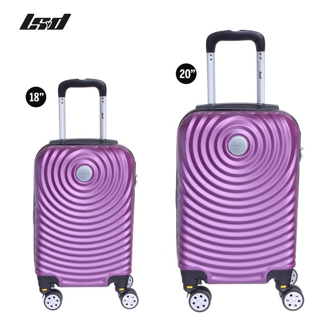 Valija Abs Rigida Violeta Set X 2 (18" Y 20")