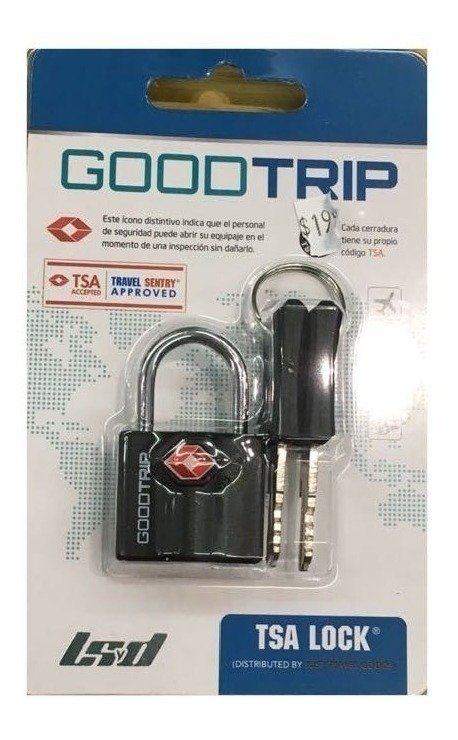 Candado Goodtrip Tsa Con Llave 91.5516