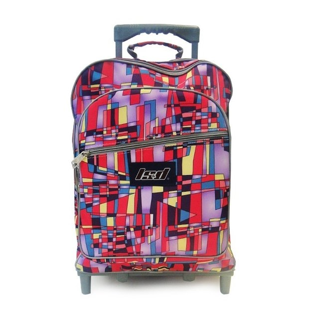 Mochila Ls&D con Carro 18" Estampado Nena 94.978.2