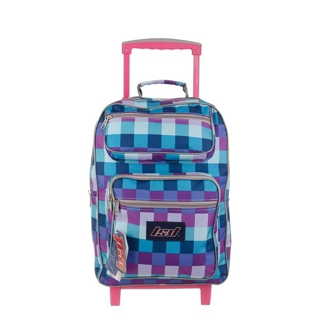 Mochila Ls&D con Carro 18" Estampado Nena 94.978.2
