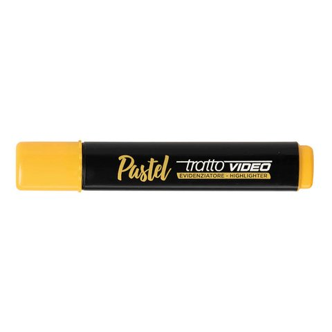Marcador Pax Tratto Video Amarillo Pastel