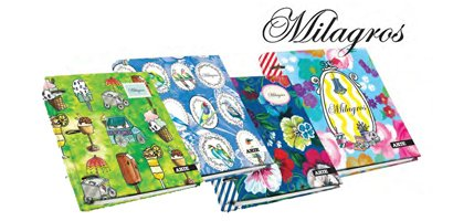 Cuaderno Arte Milagros Con Aro A4 Hojas