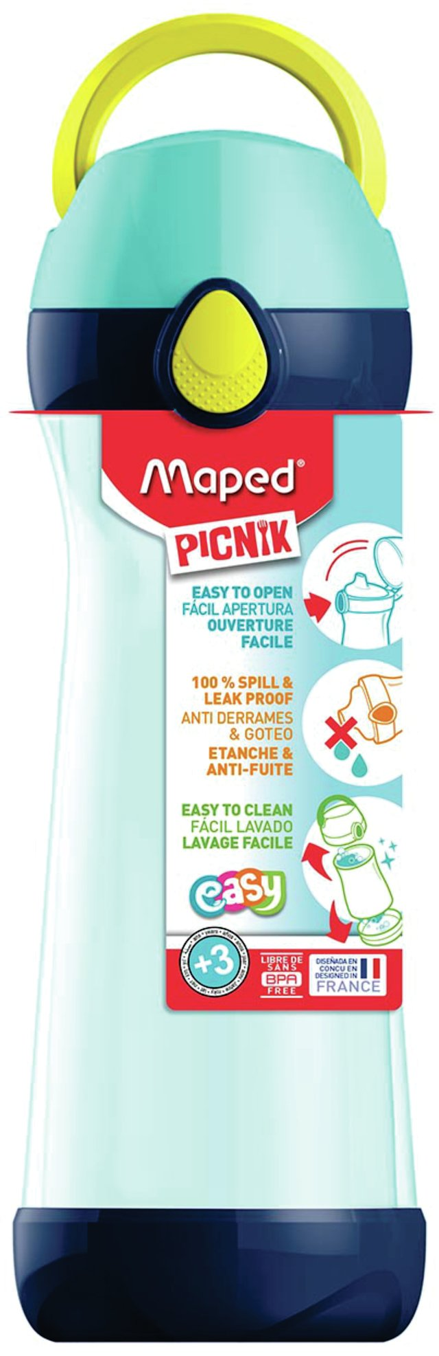 Botella Maped Picnik Concept 580 Ml Azul / Verde