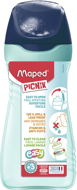 Botella Maped Picnik Origins 430 Ml Azul / Verde