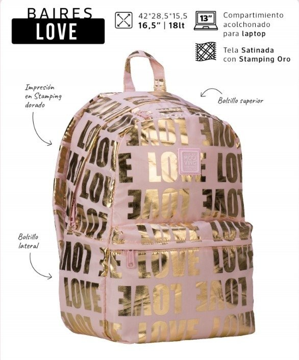 Mochila Baires Love