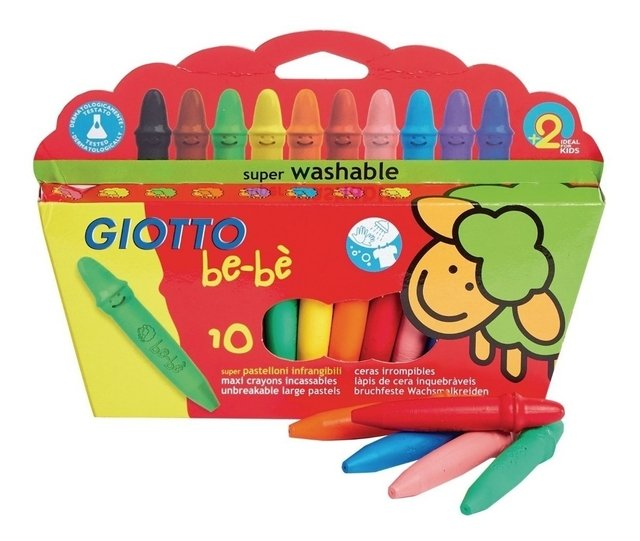 Giotto Crayon Cera Bebe 10 Colores