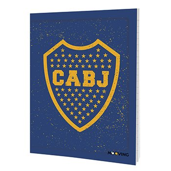 Cuaderno Boca 16 X 21 Tapa Fleible X 48 Hjs Original