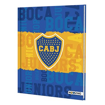 Cuaderno Boca 16 X 21 Tapa Dura X 48 Hojas