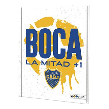 Cuaderno Boca 16 X 21 Tapa Dura X 48 Hojas