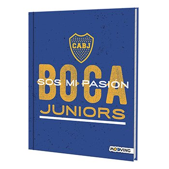 Cuaderno Boca 16 X 21 Tapa Dura X 48 Hojas