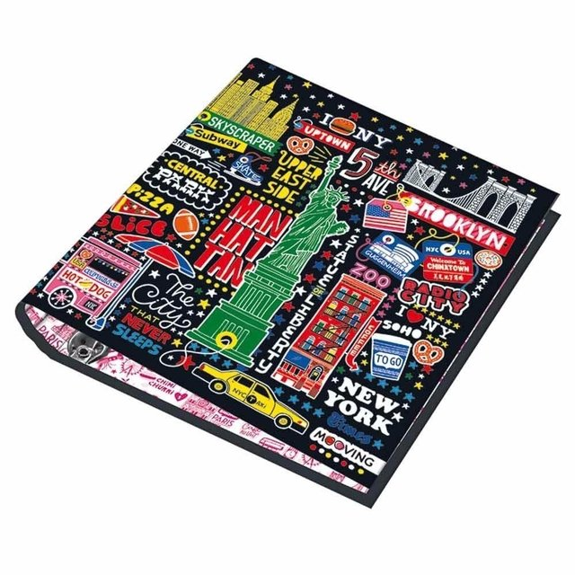 Carpeta Cosmopolitan 3 X 40 Cartone escolar