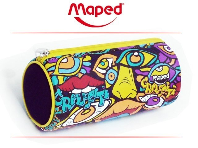 Cartuchera Maped Tubo Street Art