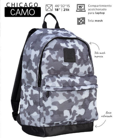 Mochila Chicago Camo