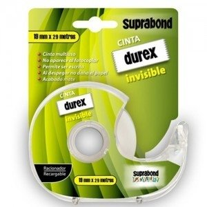 Cinta Durex Magica 19 X 29 Con Racionador