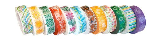 Cinta Washi Tape 1,5 Cm X 10 Mts Primavera Verano