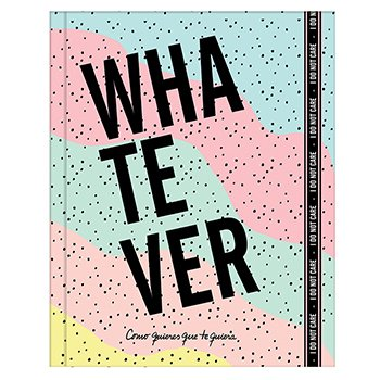 Cuaderno Como Quieres Que Te Quiera 19 X 24 T/D 48 Hjs rayadas