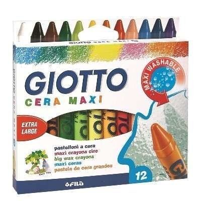 Crayon Giotto Maxi X 12